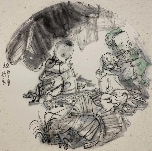 女画家陈飞作品