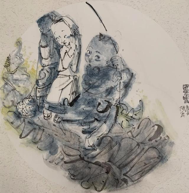 女画家陈飞作品