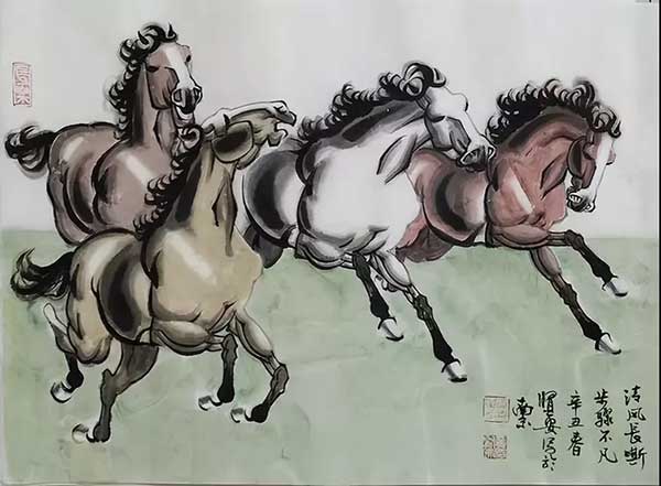 当代实力派画家黄贤安经典书画品鉴