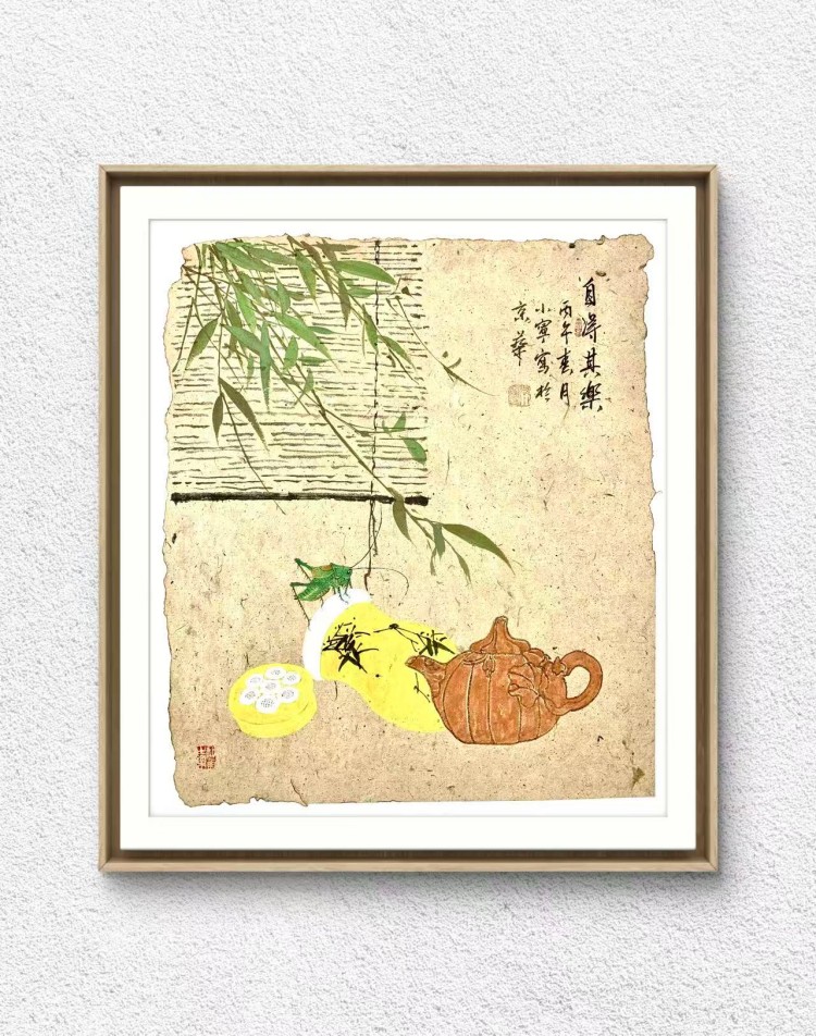 画家李小宁,一级美术师李小宁