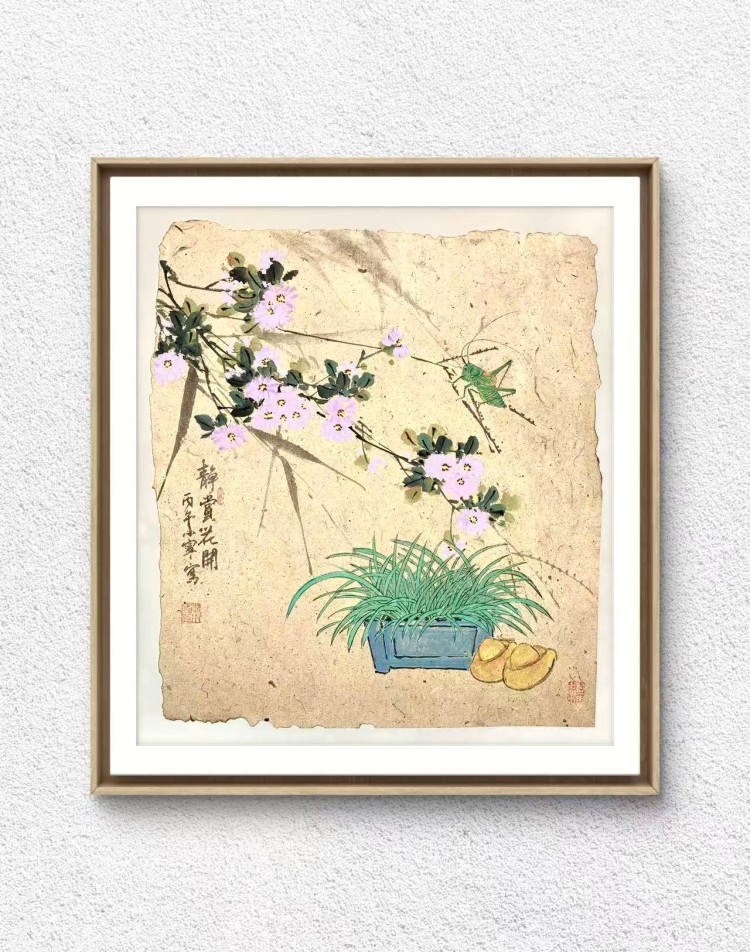 画家李小宁,一级美术师李小宁