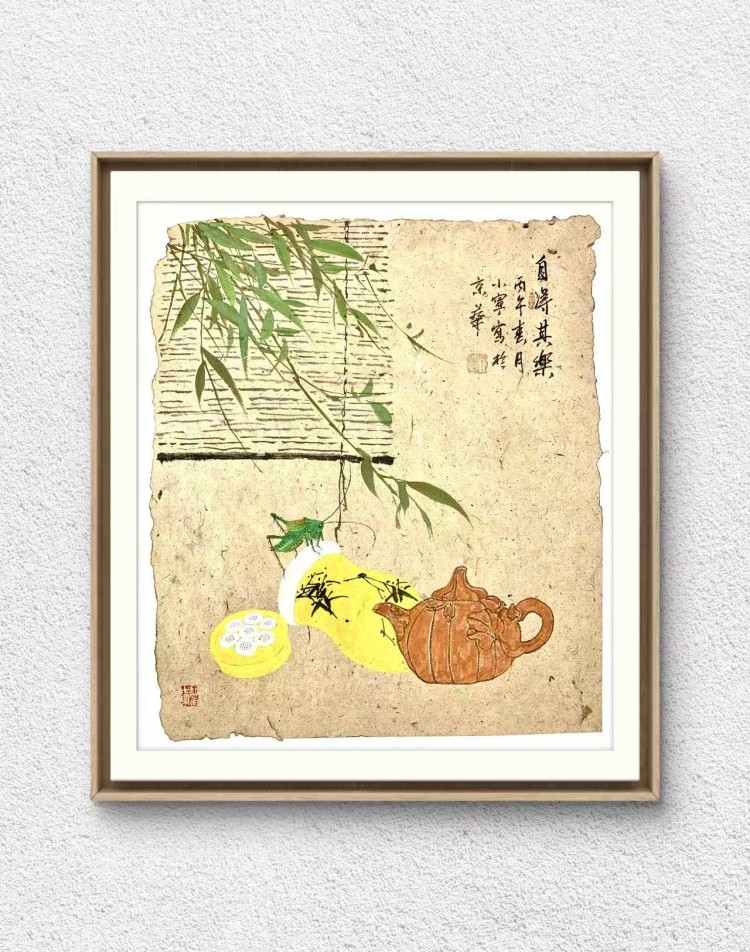 画家李小宁,一级美术师李小宁