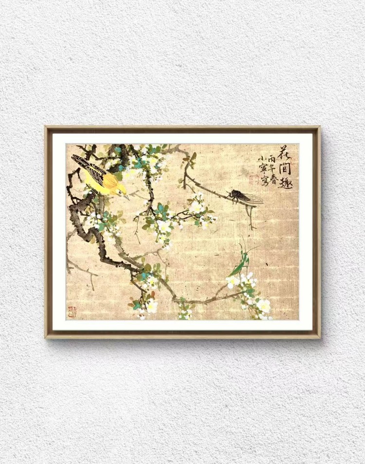 画家李小宁,一级美术师李小宁